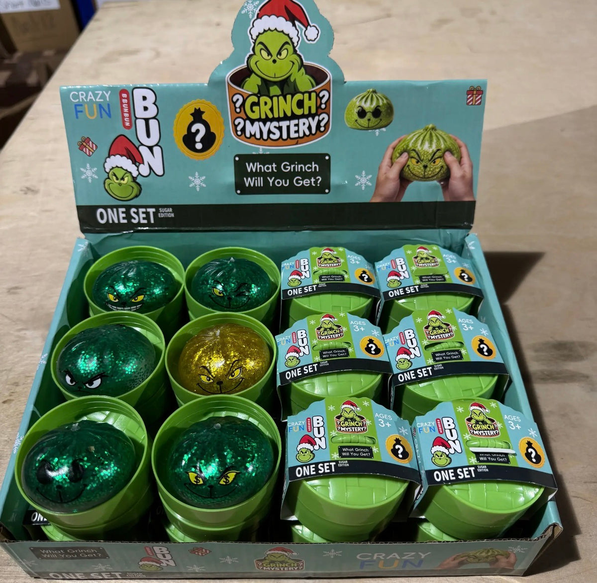 Sugar Squish Mystery Grinch Dumpling