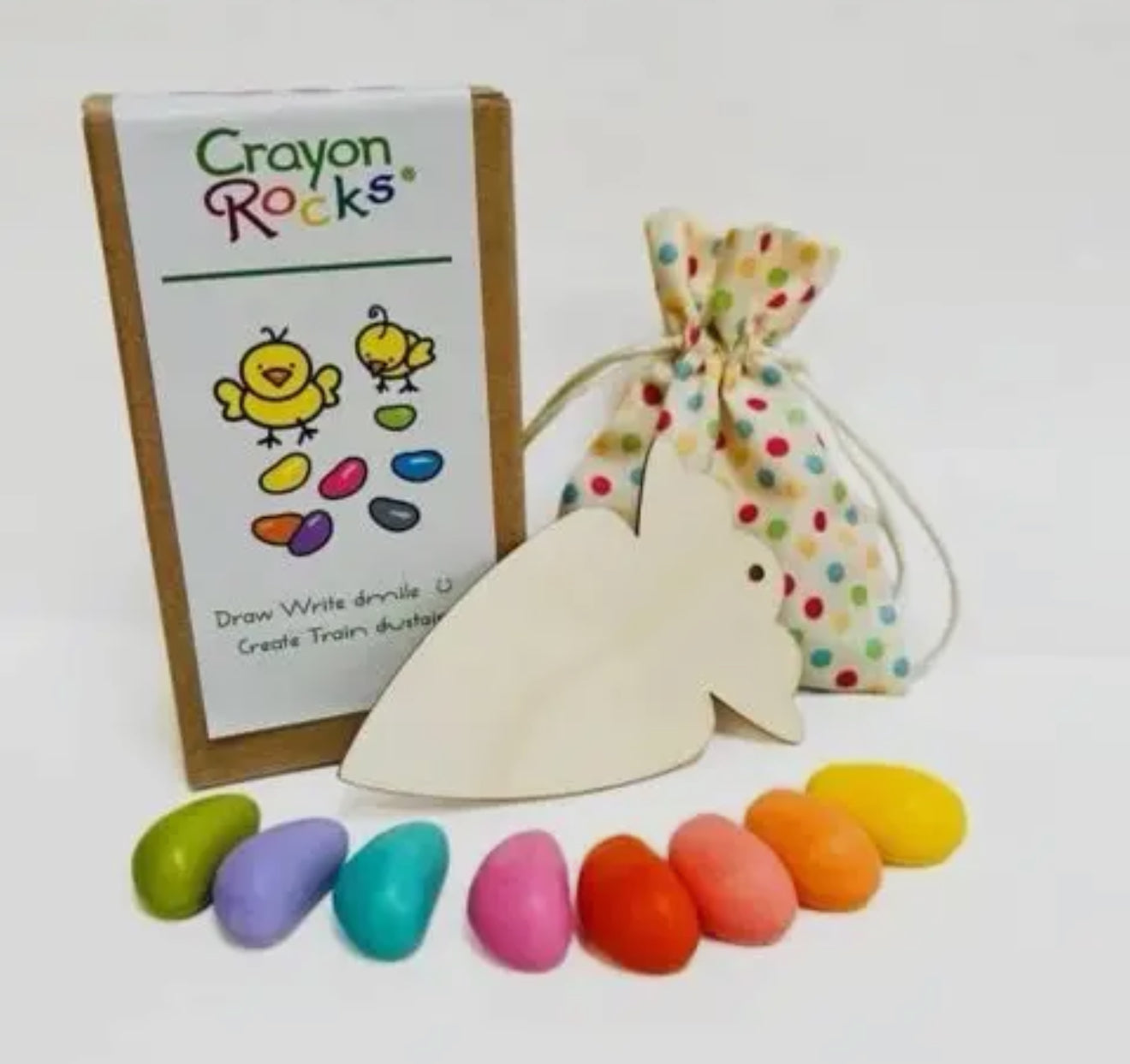 Easter Crayon Rocks