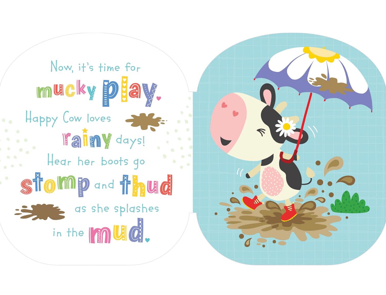 Squish and Snuggle Happy Cow Book