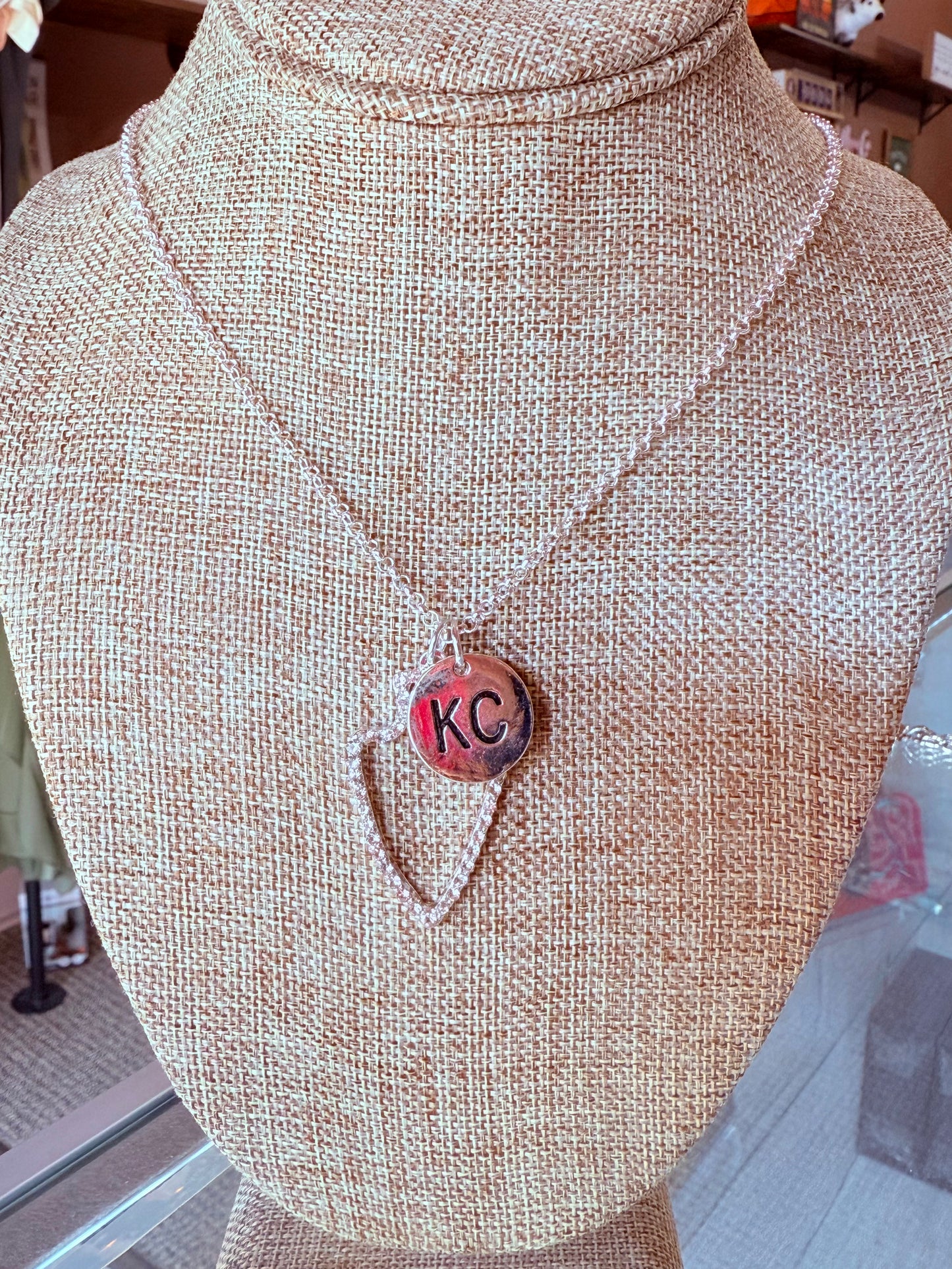 Silver KC Charm Pieces