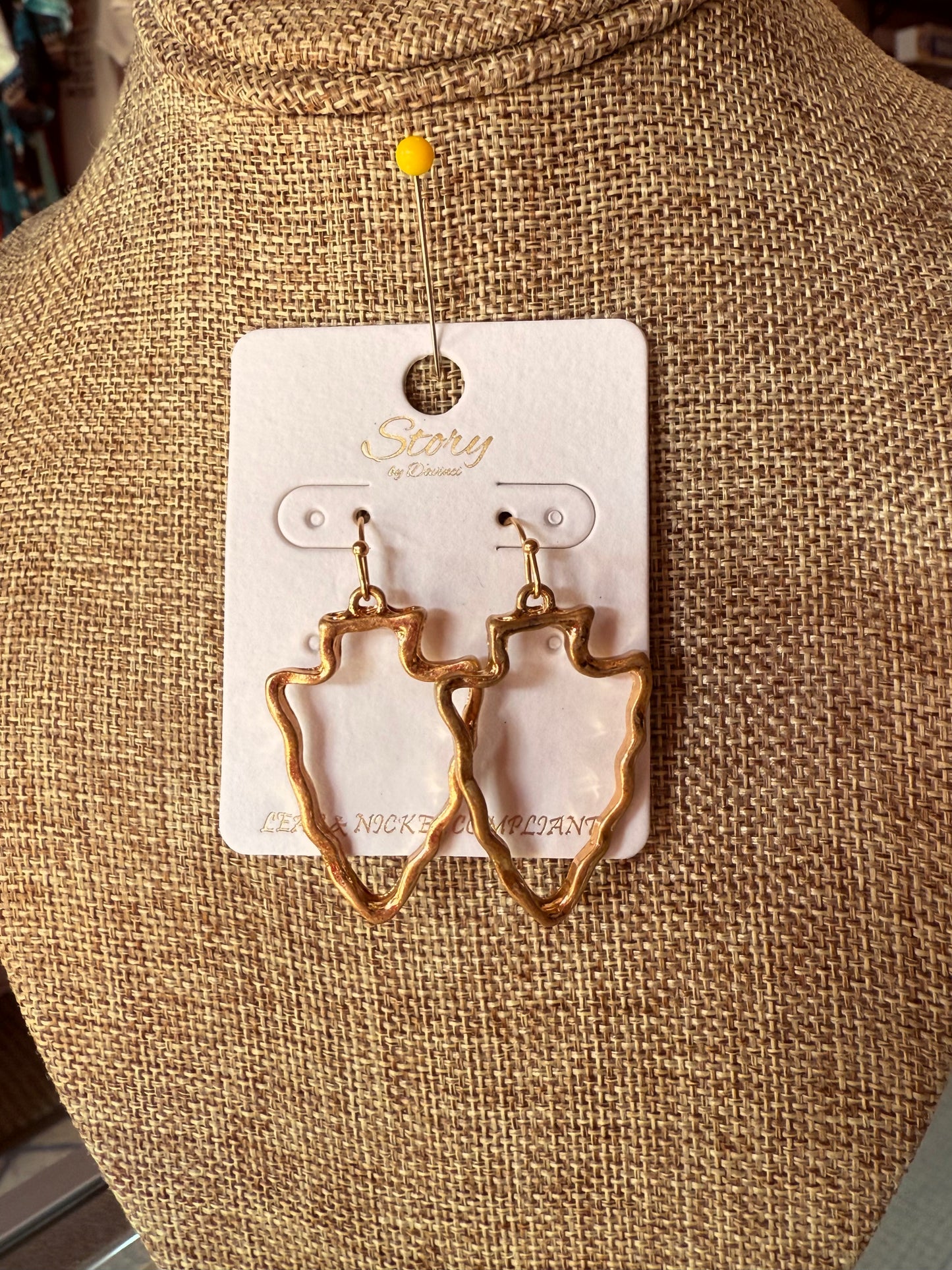Arrowhead Necklace & Earrings