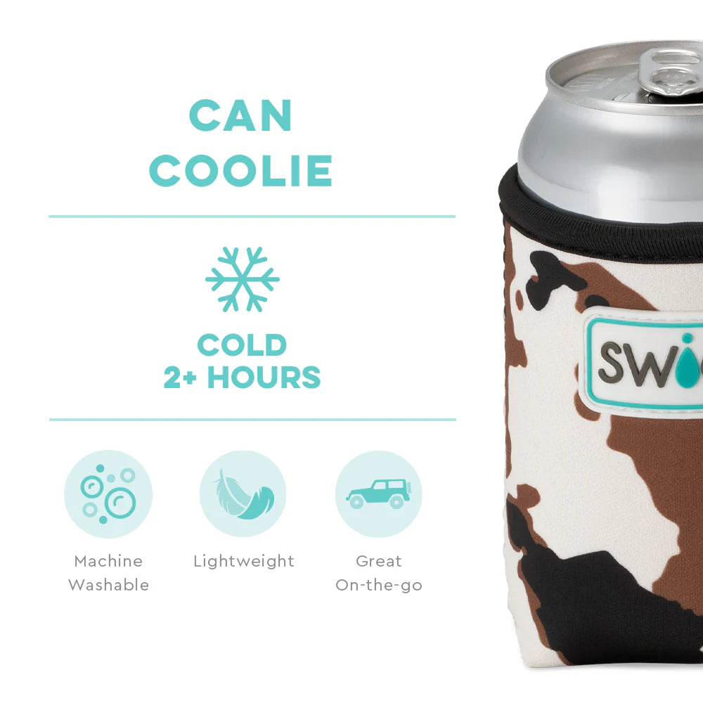 Cowhide Can Cooler