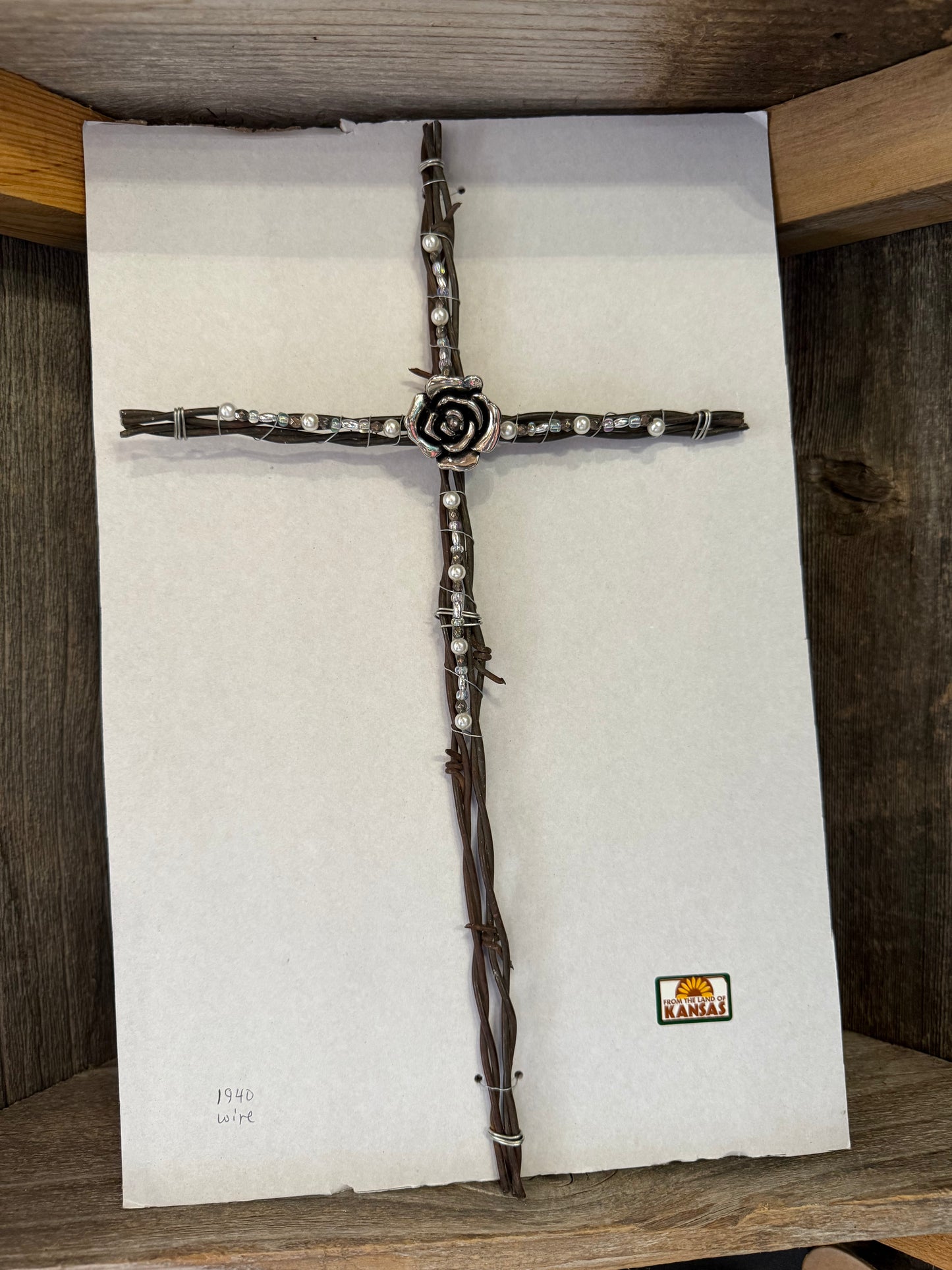Vintage Wire Crosses