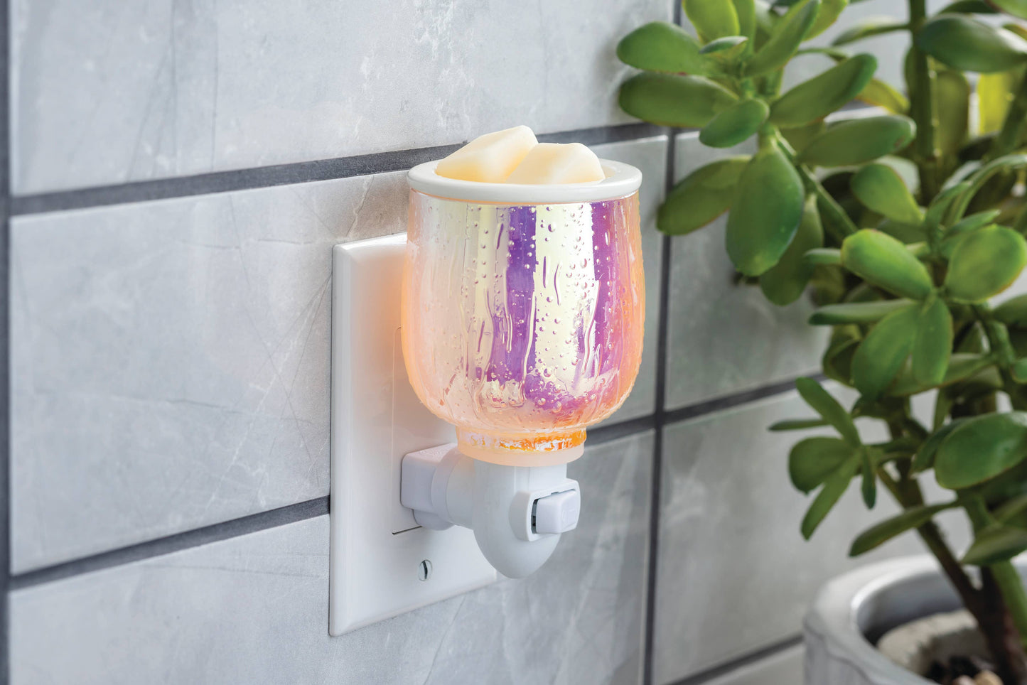 Iridescent Glow Pluggable Fragrance Warmer