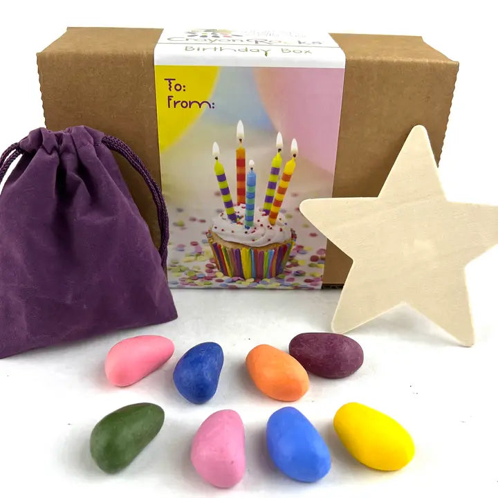 Crayon Rocks-Birthday in A Box