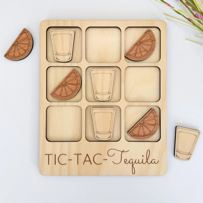 Tequila Tic-Tac-Toe Game