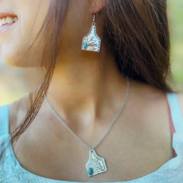 Sunflower Earrings