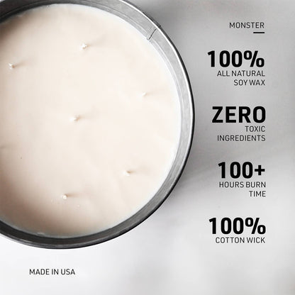 9 Pound Monster Candle: Brown Butter Pumpkin