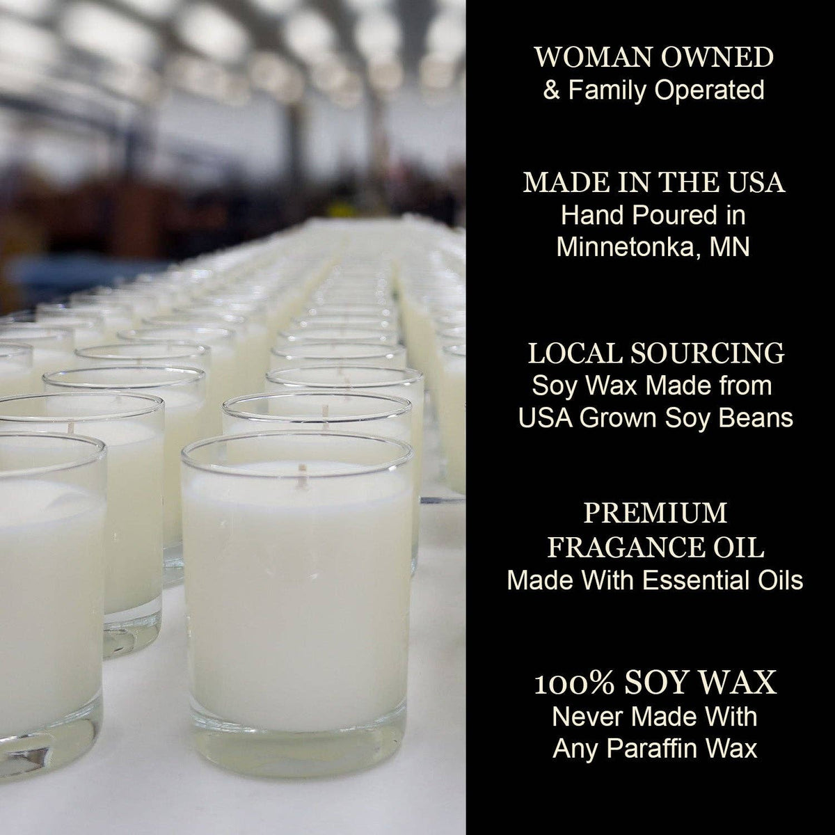 Custom Amber Jar Candles - Your Logo or Design - low 12 MOQ