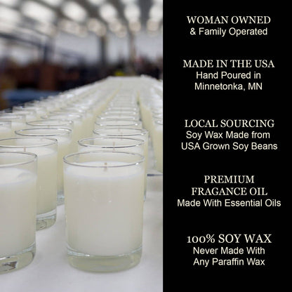Custom Amber Jar Candles - Your Logo or Design - low 12 MOQ