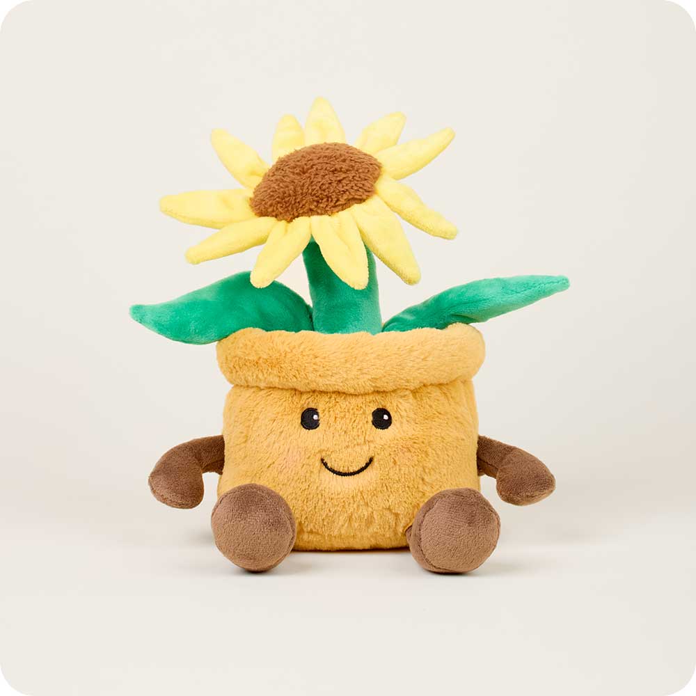 Yellow Flower Pot Warmies Plants Great for Floral Shops