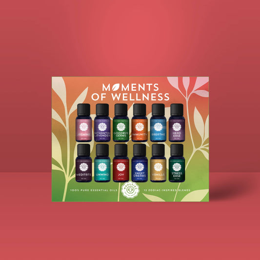 Moments of Wellness Essential Oil Set | 12 × 5ml