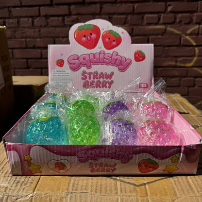 Sugar Squeeze Glitter Strawberry Toy | A180