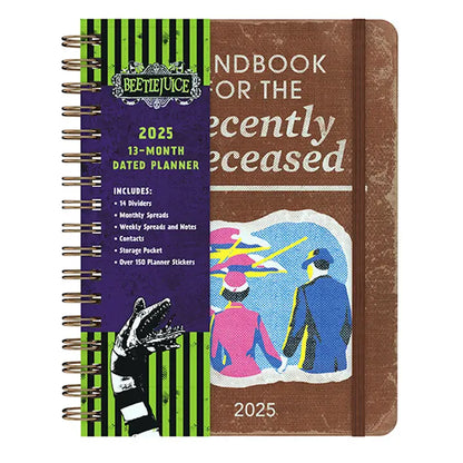 2025 Beetlejuice 13-Month Weekly Planner