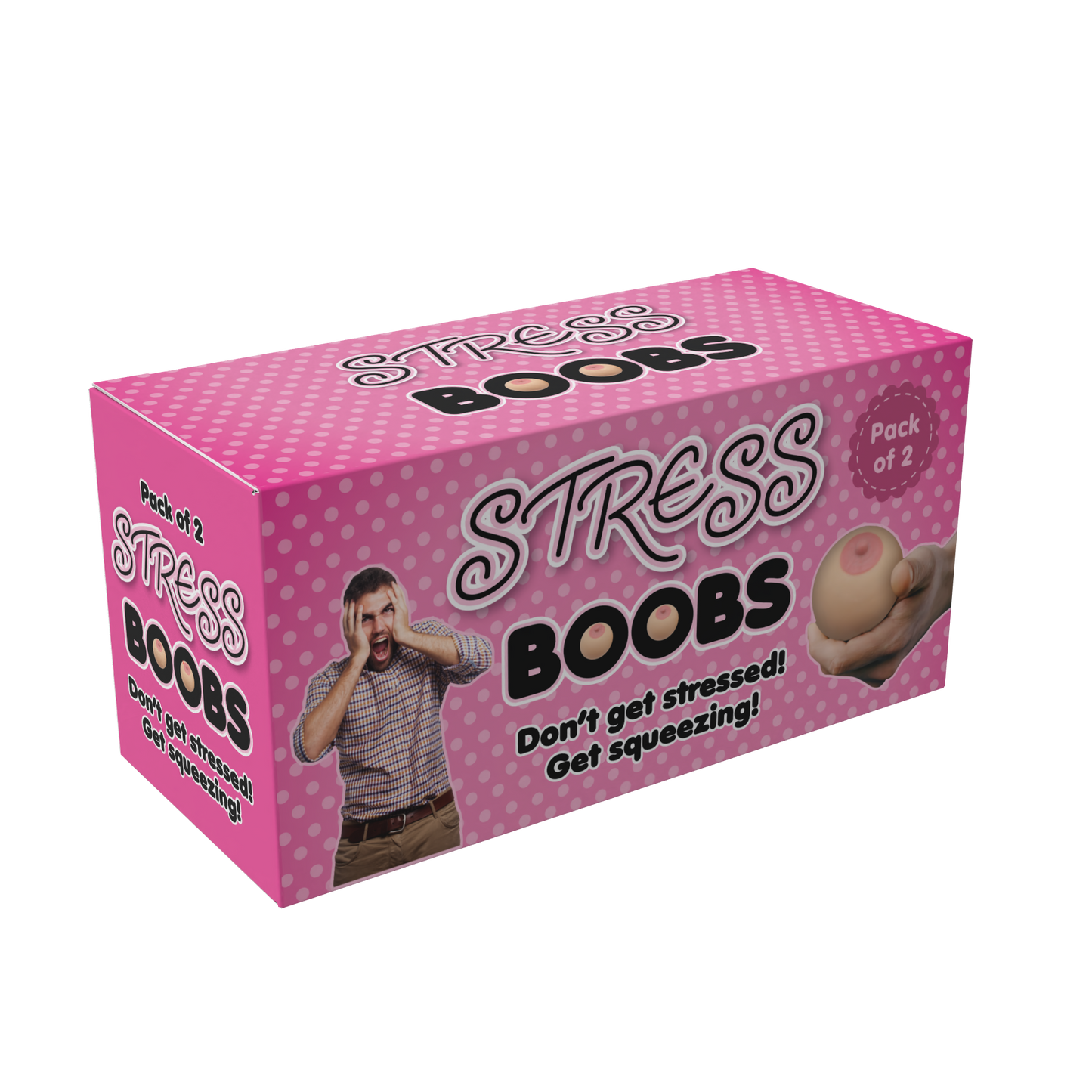 Stress Relief Boobs | Gag Men Gift | Best Seller