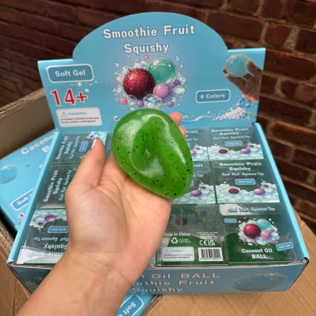 Kiwi Fruit Icy Slushy Ball Squishy | A109
