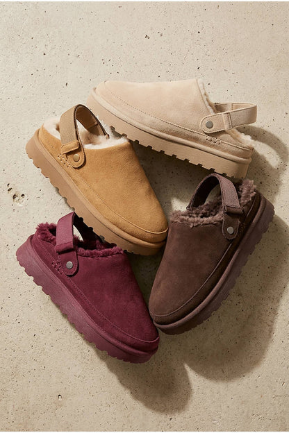 ADAMS-52, suede comfort slippers