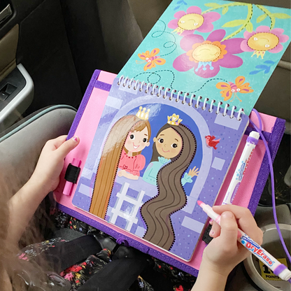 Totebook Dry Erase Kids Travel Activity Kit (with stickers!)