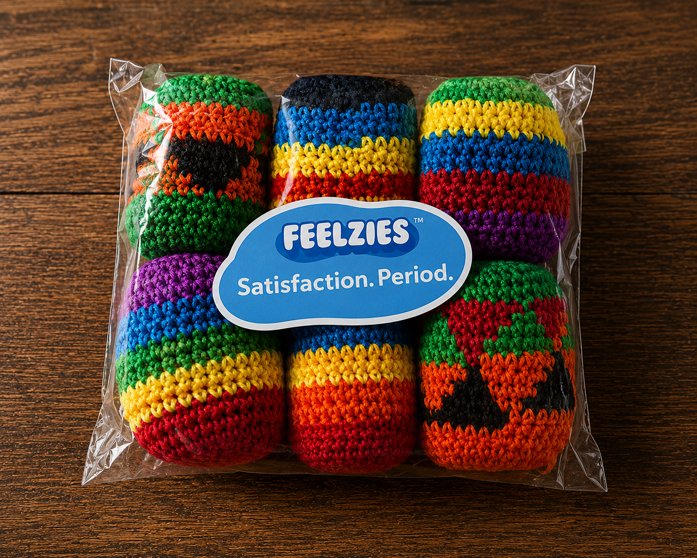 Feelzies™ Competition Footbags – Assorted Hacky Sacks