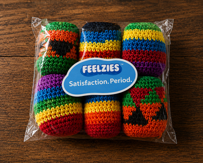 Feelzies™ Competition Footbags – Assorted Hacky Sacks