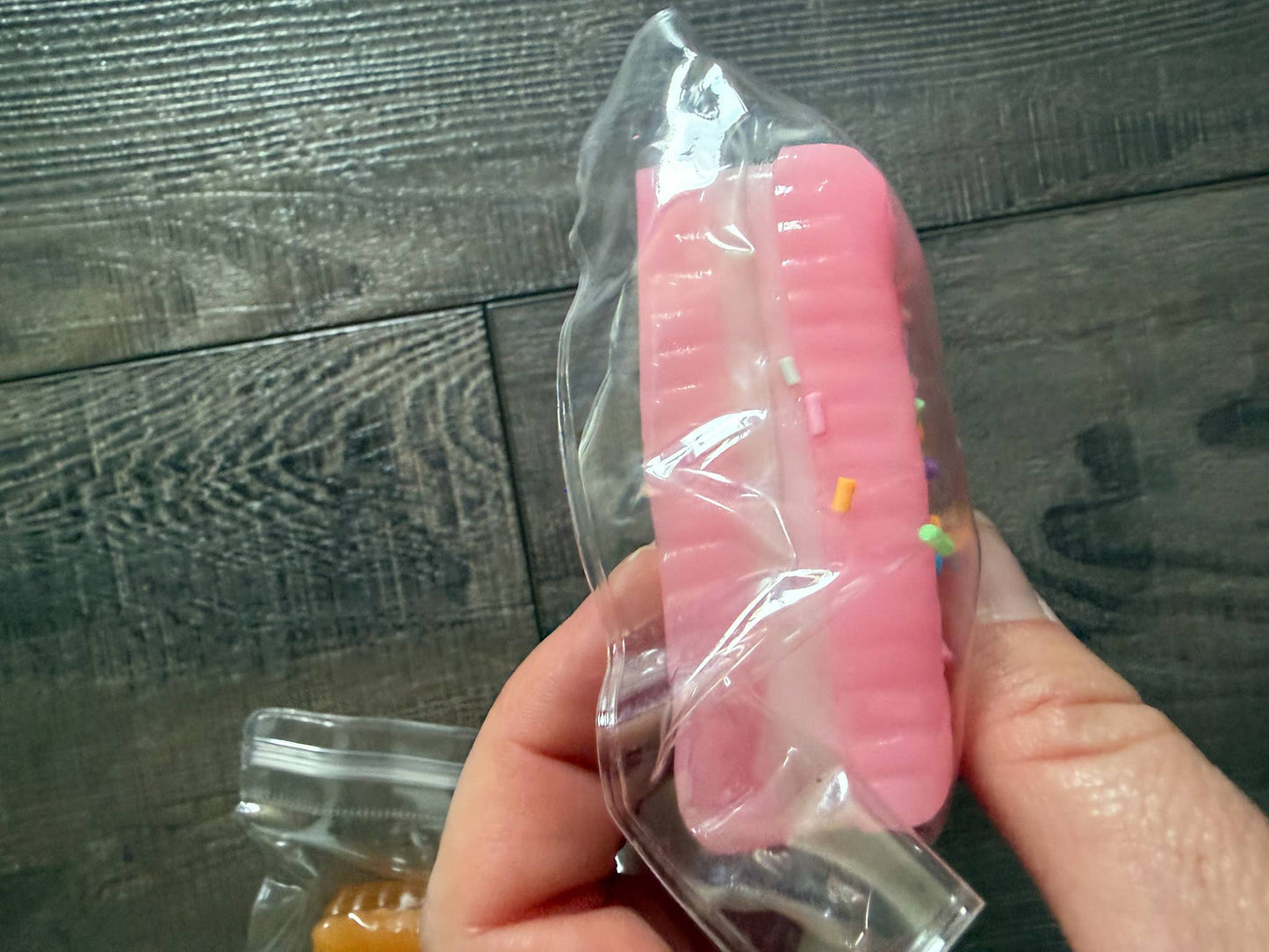 Squishy Squish Sandwich Cookie Cracker Stress Toy