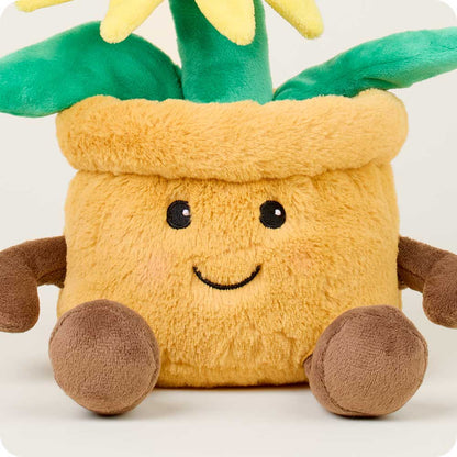 Yellow Flower Pot Warmies Plants Great for Floral Shops