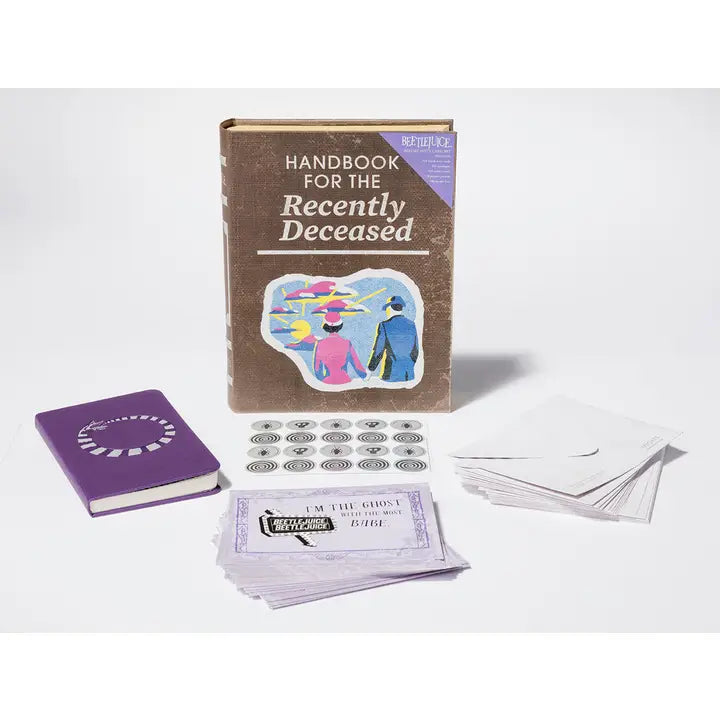 Handbook For the Recently Deceased Deluxe Note Card Set (with Keepsake Book Box)