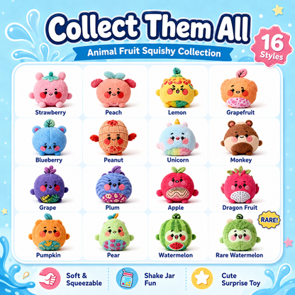 Water Reveal Magic Jar Squishy Toy - Reusable Jar