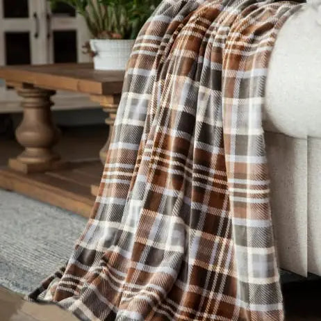 Autumn Plaid Blanket