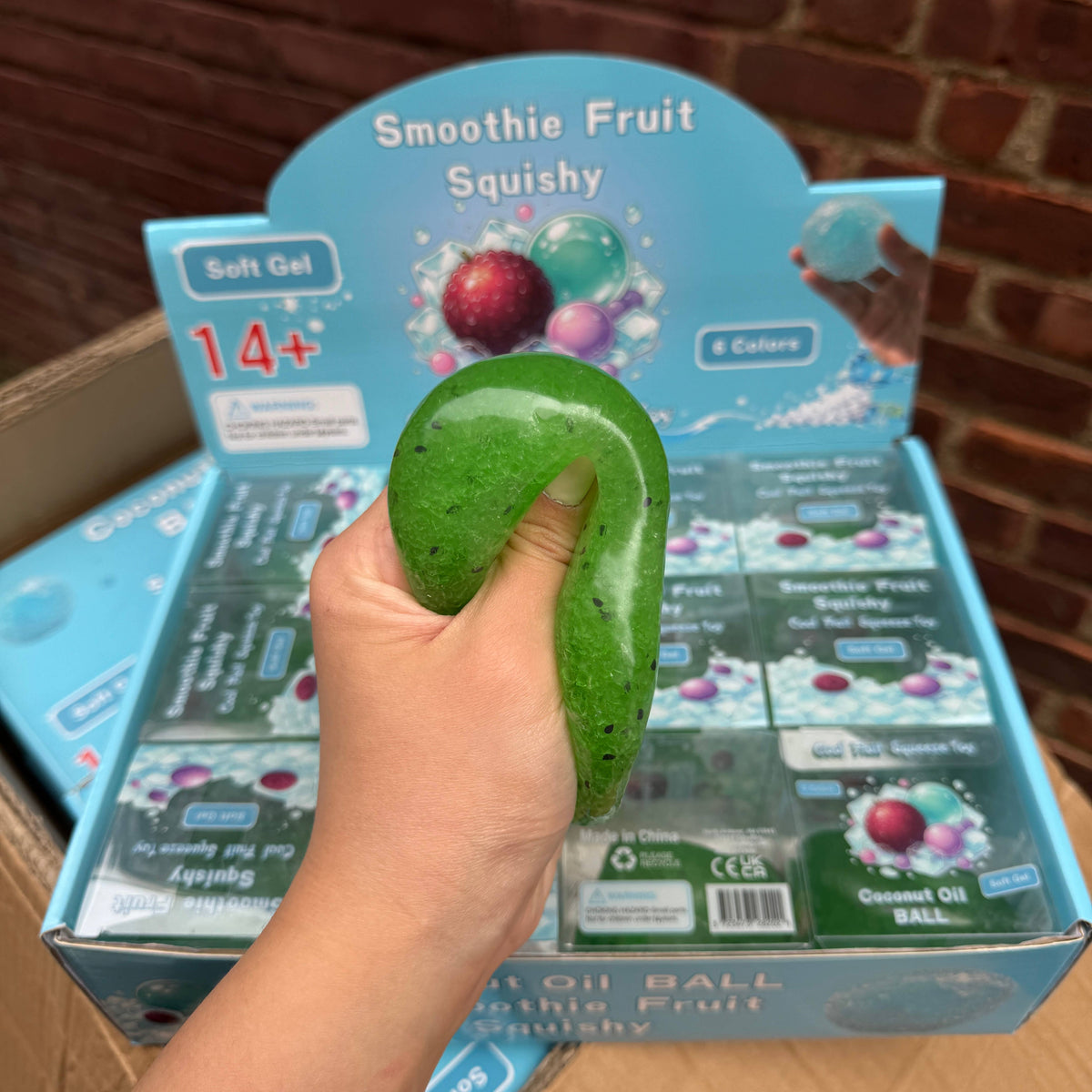 Kiwi Fruit Icy Slushy Ball Squishy | A109