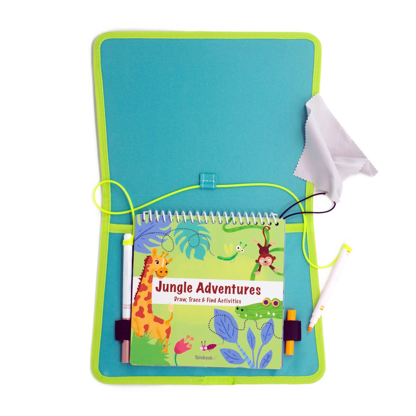 Totebook Dry Erase Kids Travel Activity Kit (with stickers!)