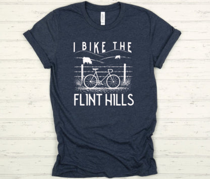 I Bike The Flint Hills Shirt PRE ORDER