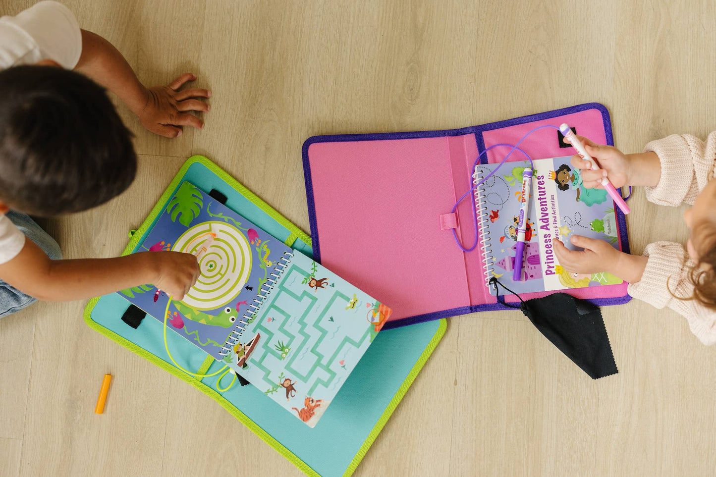 Totebook Dry Erase Kids Travel Activity Kit (with stickers!)