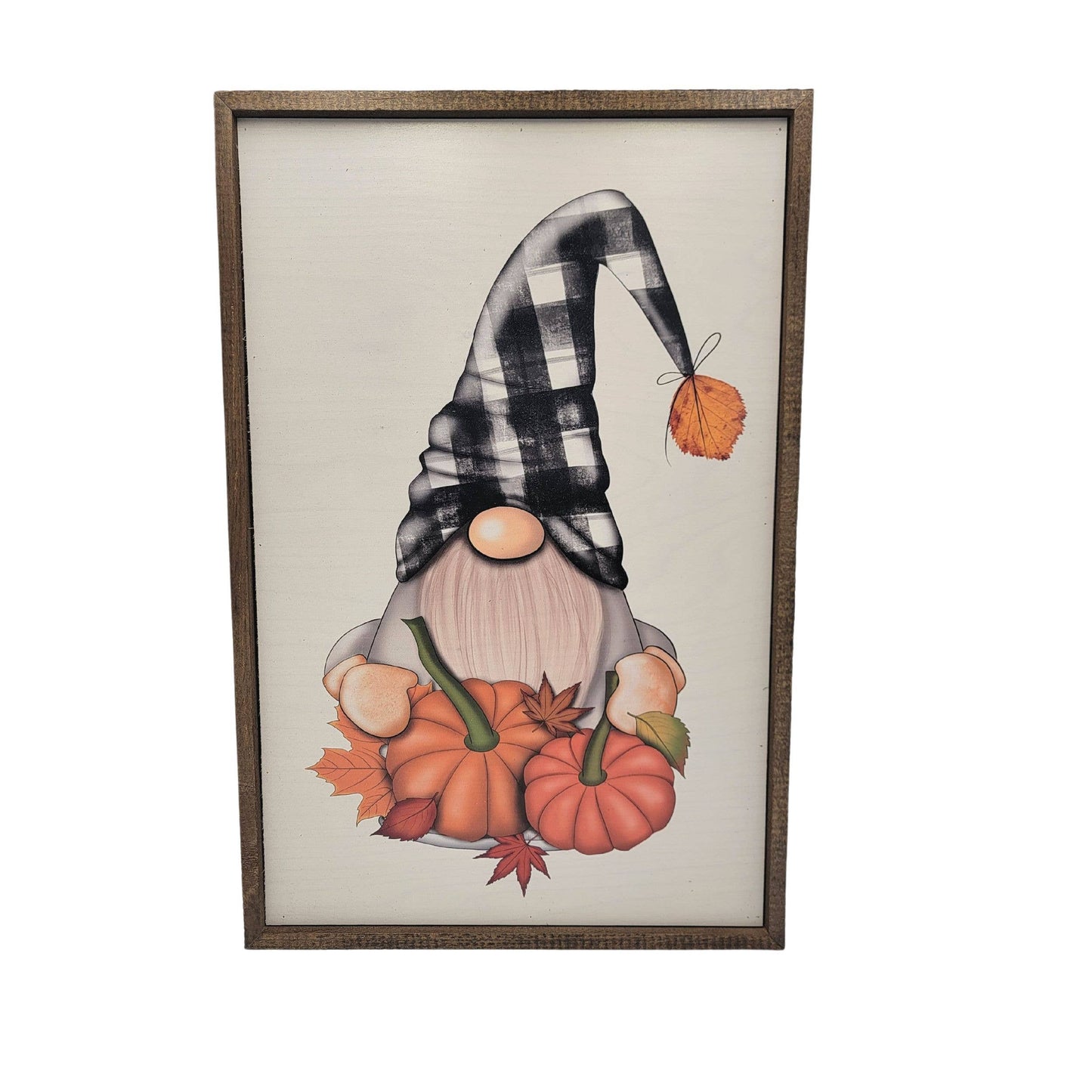 12x18 Gnome Fall Pumpkin Décor - Accent Sign