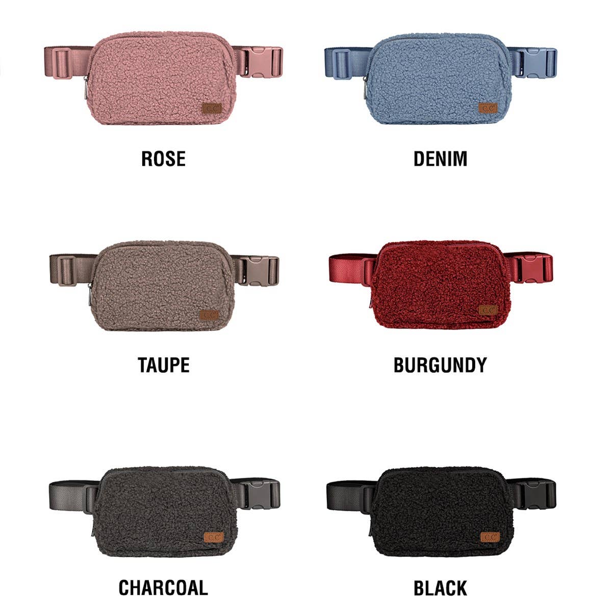 CC Sherpa Unisex Belt Bag Fanny Pack BGS0057