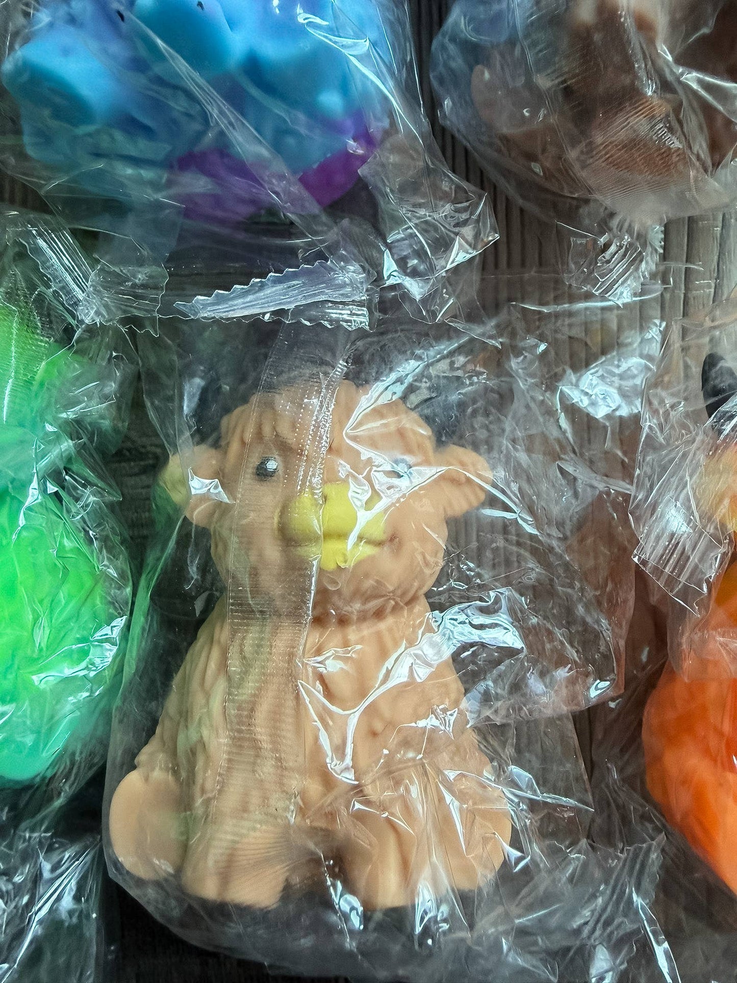Squishy Squish Highland Cow Stress Toy