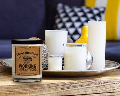 Farewell Candles - Your Dream Of Not Working Here, Congrats