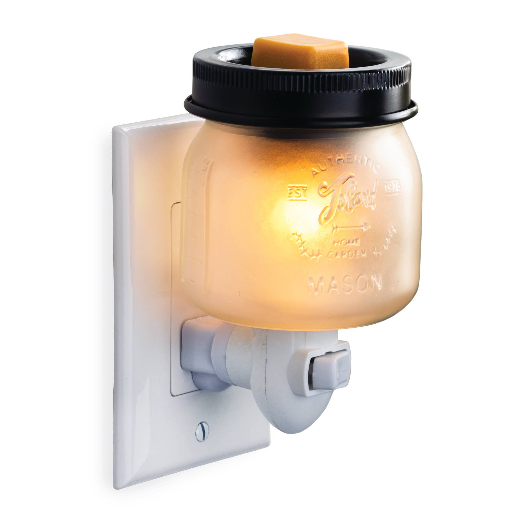 Glass Mason Jar Pluggable Fragrance Warmer – Midwest Mama Co.