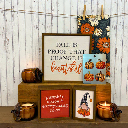 Pumpkin Souffle Farmhouse Candles Pumpkin Vessel Fall Decor
