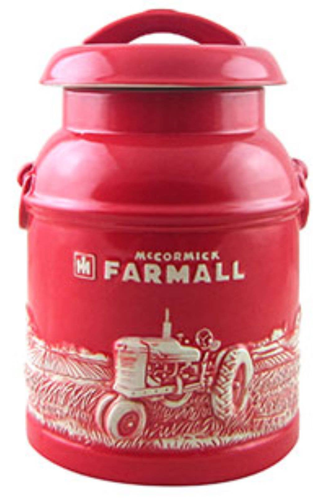 Case IH Farmall Milk Can Cookie Jar