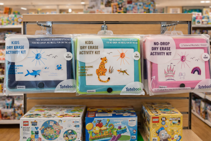 Totebook Dry Erase Kids Travel Activity Kit (with stickers!)