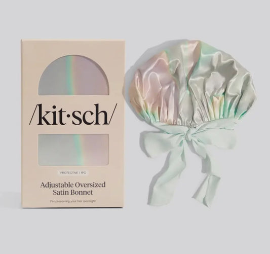 Kitsch Oversized Satin Bonnet