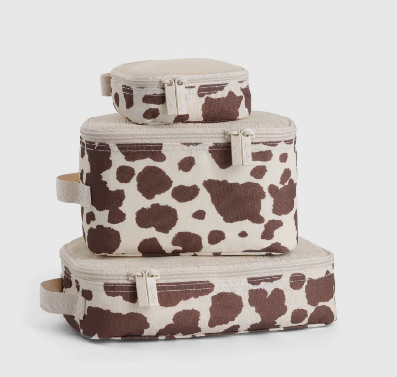 Cow Print Packing Cubes