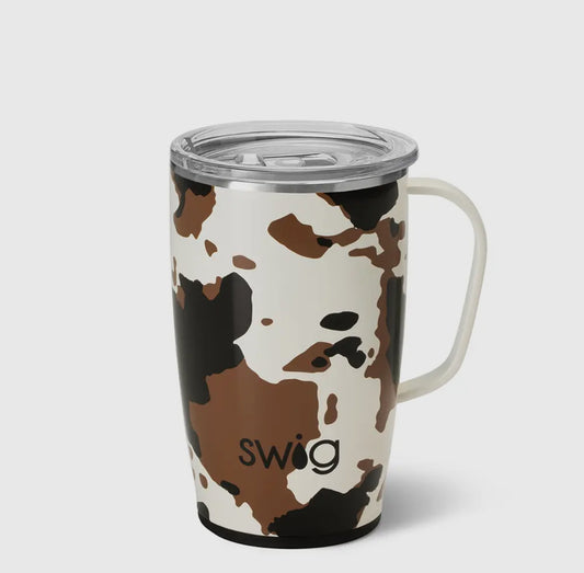 Cowhide 18oz Coffee Mug