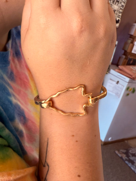 Arrowhead Cuff Bracelet
