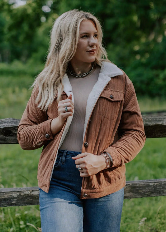 Corduroy Bomber Jacket