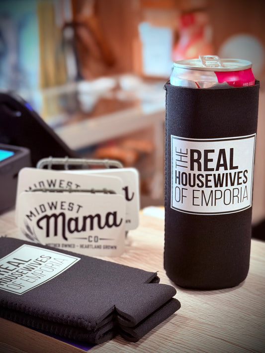 The Real Housewives Of Emporia Slim Can Koozie