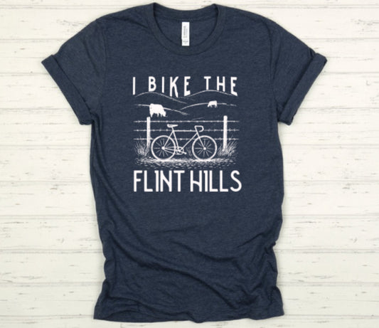 I Bike The Flint Hills T-Shirt