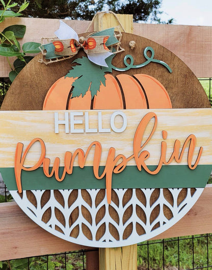 Fall Door Hanger Paint & Sip Party 9/10