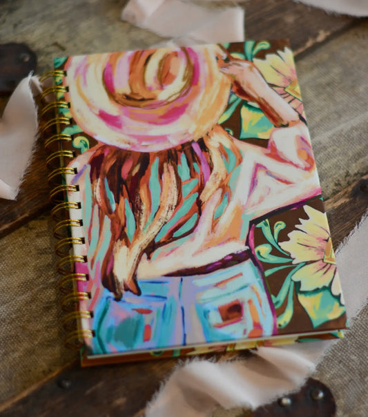 Cowgirl Cactus Pink
Hardcover Notebook